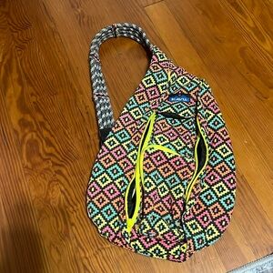 Kavu one of a kind series rope bag.